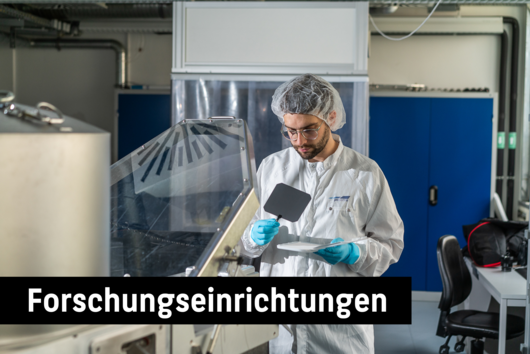 Forschungseinrichtungen in Deutschland